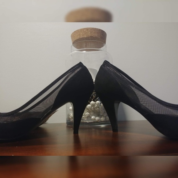 Call It Spring Mesh Inset Pumps Black Size - Picture 7 of 8